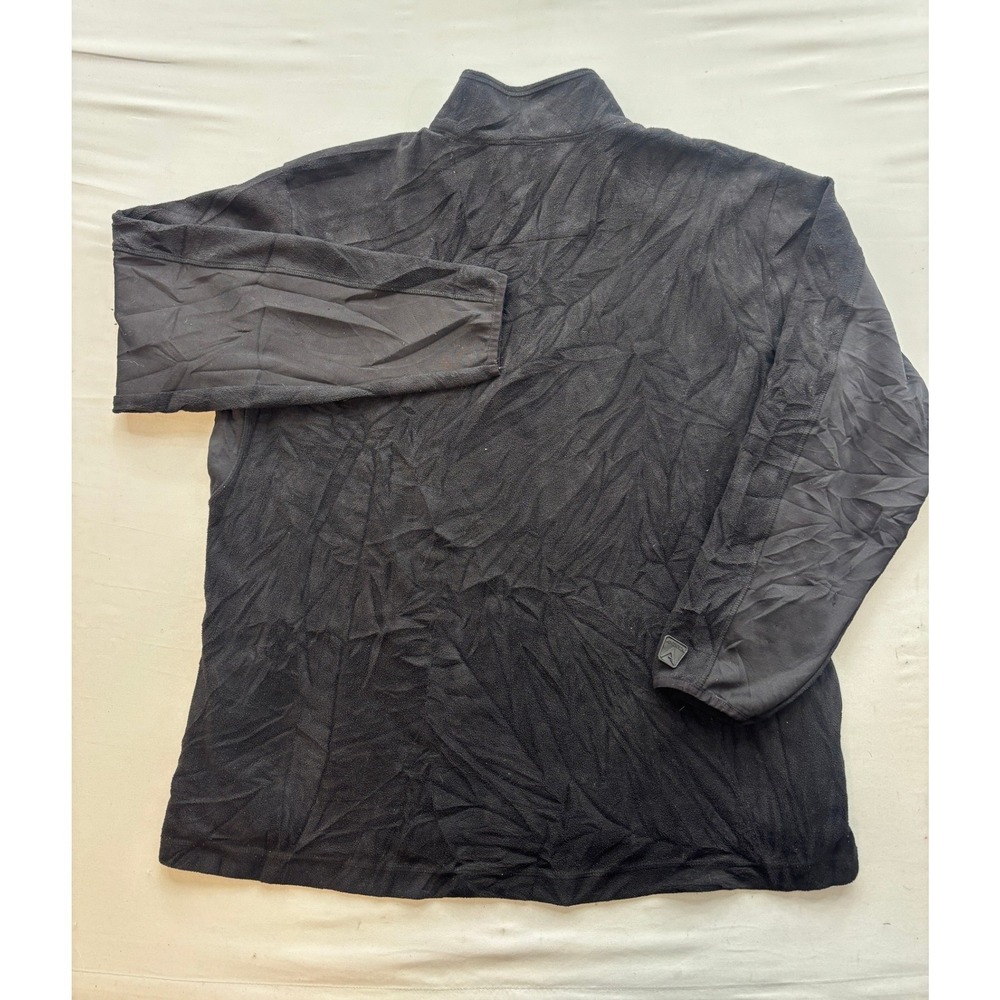 Antigua LSU Tigers Mens XL Black Fleece Quarter Zip Pullover Sweater NCAA - Picture 4 of 4